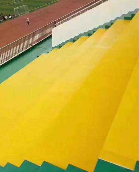 沐川球场台阶翻新修补改造